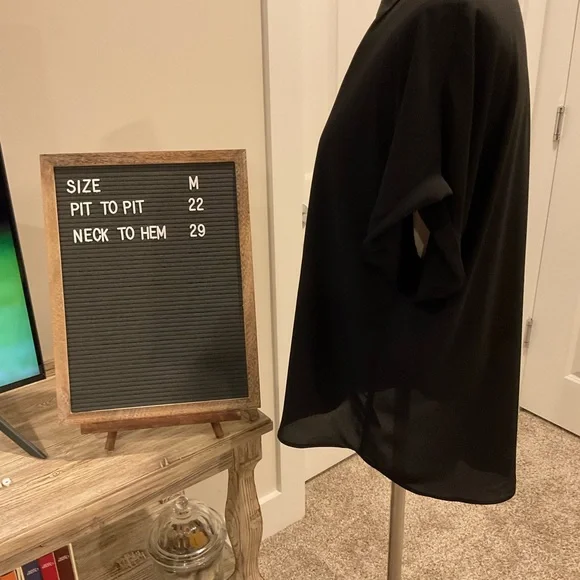 Cabi black Replay top - Picture 3 of 5